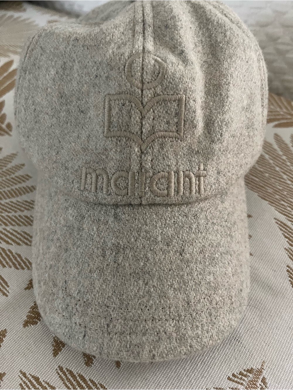 Isabel Marant Tyron wool baseball hat